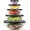 5PCS-Black, variant on stusgo 7 Pcs Stainless Steel Mixing Bowls（4.6、3.5、2.6、2、1.5、1、0.7QT）, Nesting Salad Bowls Set, Space-Saving Storage, Multipurpose Metal Mixing Bowl for Kitchen Baking Prepping Cooking
