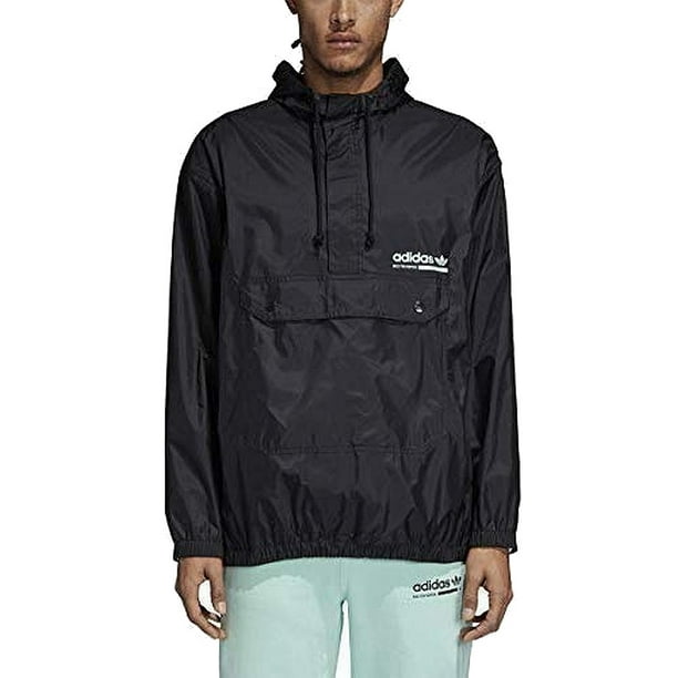 Adidas Coats & Jackets Mens Jacket Medium Hooded Pullover Windbreaker