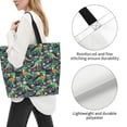 thumbnail image 3 of Fotbe Dinosaur Plays Soccer Bolsa Tote Estética de Lona con Estampado para Mujer - Bolsa Reutilizable de Hombro Casual para Vacaciones, Compras, Trabajo y Gimnasio, 3 of 8