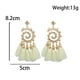 thumbnail image 2 of Fiudx Ofertas y liquidaciones Pendientes largos con borlas bohemias tejidos a mano de estilo europeo y moderno, 2 of 2
