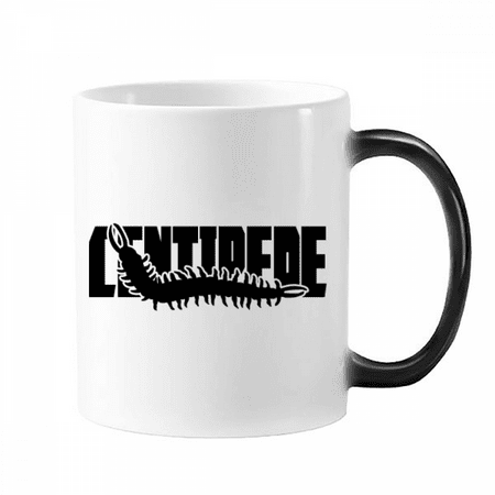 

Insect Harm Fear Animal Centipede Mug Changing Color Cup Morphing Heat Sensitive 12oz