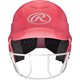 thumbnail image 2 of Rawlings | Casco de bateo COOLFLO HIGHLIGHTER | Protector facial incluido | Talla única para la mayoría de 6 1/2"-7 1/2"" | Rosa metalizado, 2 of 3