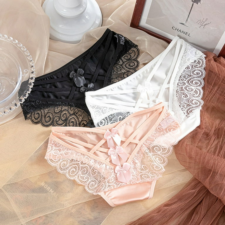 Cotton Underwear For Women Women’S Lace Triangle Breathable Cutout