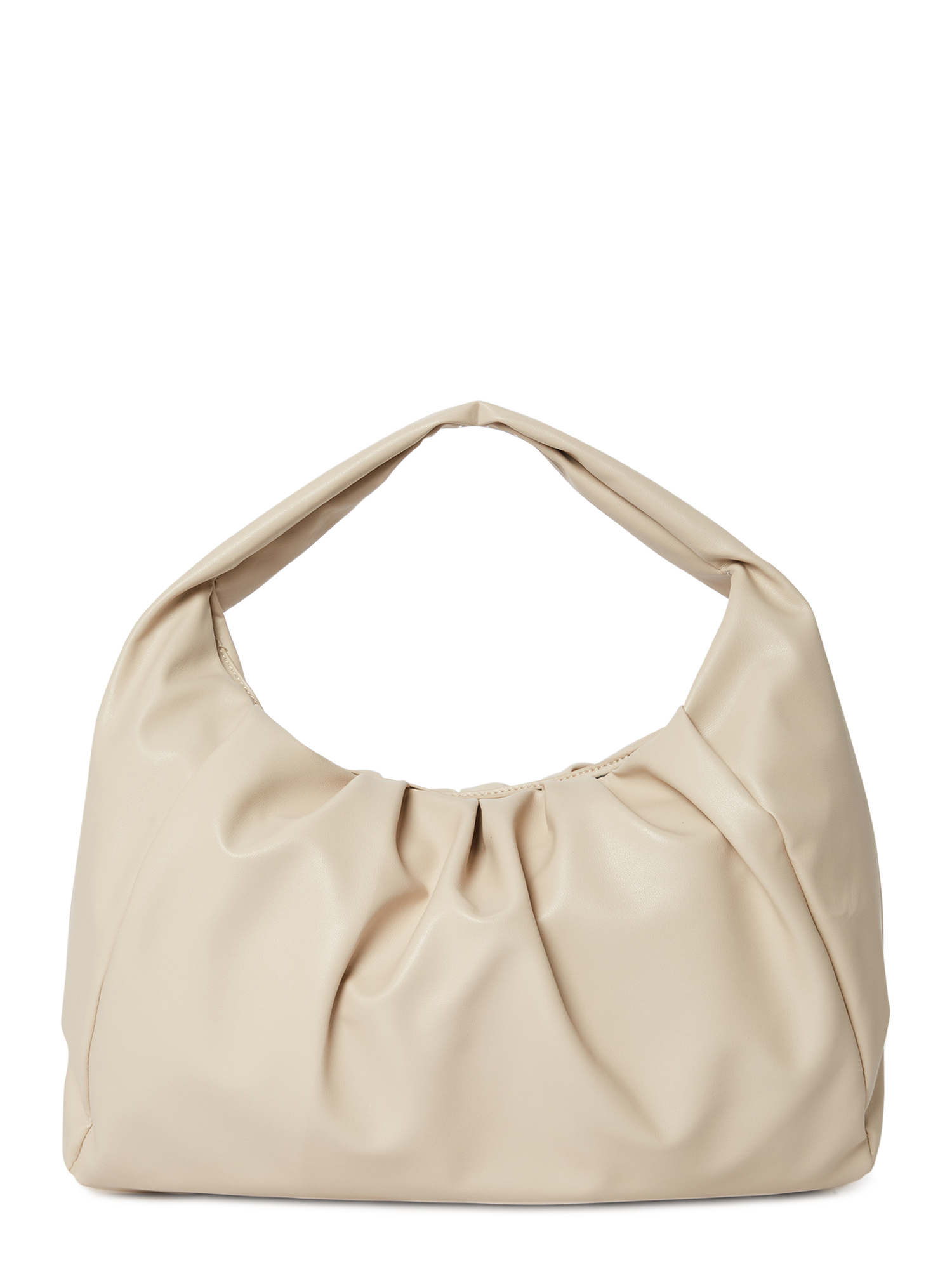 Giselle Paris Women's Adele Vegan Leather Ruched Shoulder Bag - image 3 of 5