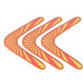 thumbnail image 1 of 3pcs Creative Kids Boomerang Toy Boomerang Playthings Toys For Outdoor, 1 of 3