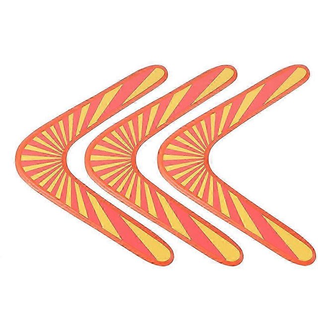 3pcs Creative Kids Boomerang Toy Boomerang Playthings Toys For Outdoor