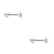 thumbnail image 2 of Guardurnaity Anillos para pezones Exquisito accesorio de joyería para mujer Adorno para el pecho Pequeños piercings en el cuerpo en forma de Type2 NO2, 2 of 6