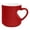 Red, variant on Coffee Mug with Heart Shape Design, Ceramic Material Featuring Color Changing in Heart Shape for Office Dishwasher Safe Microwave Safe BPA Free Easy to Clean Food Grade