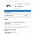 thumbnail image 2 of Accessory Belt Tensioner - Compatible with 1996 - 1999 Chevy C1500 1997 1998, 2 of 2