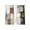 Multi, variant on Gray Brown Sheer Curtains 63 Inch Length 2 Panels Set, Abstract Oil Painting Color Blocks Voile Window Treatment Rod Pocket Curtains Sheers Drapes for Bedroom/Living Room/Kitchen 52x"63"x2