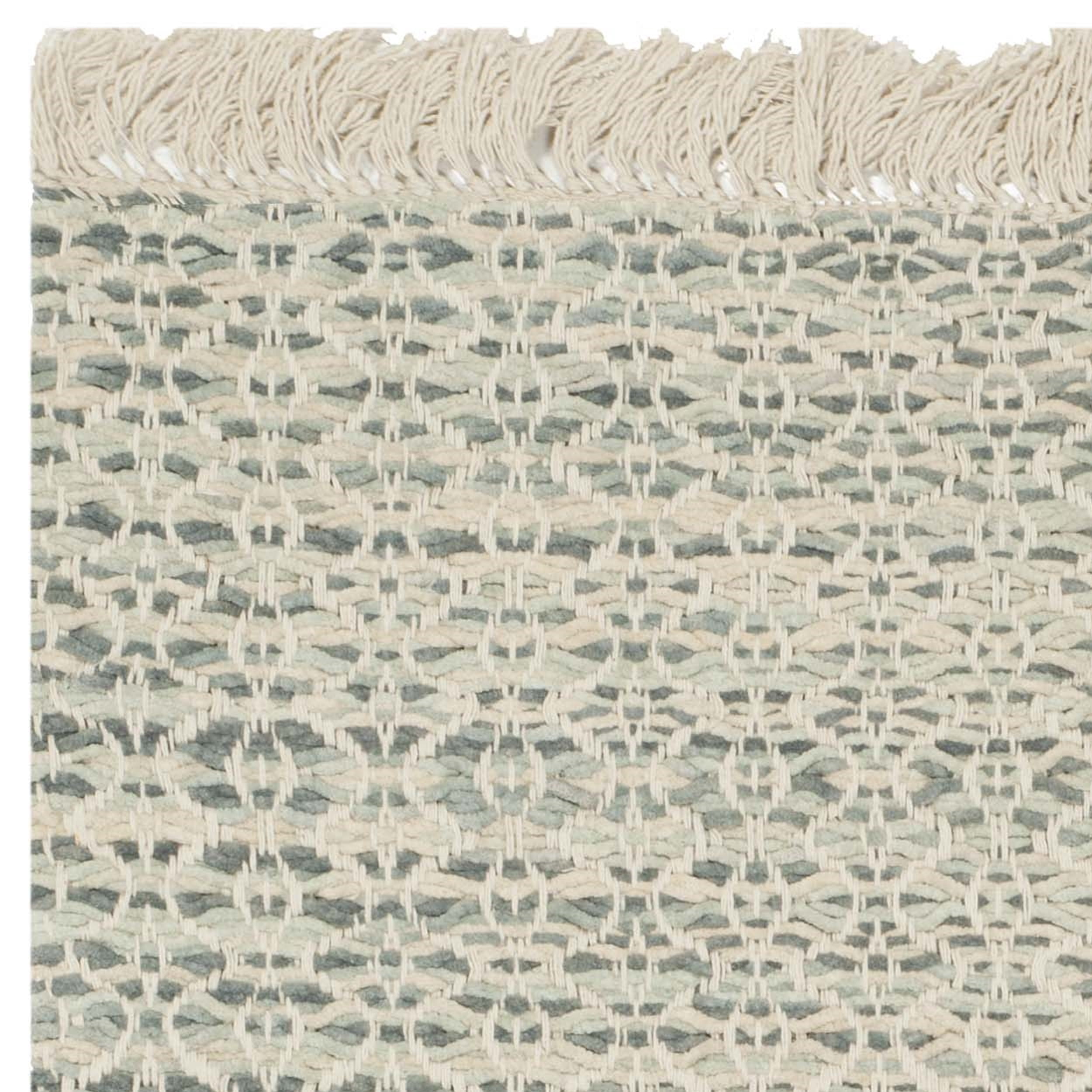 Safavieh  Handmade Boston Zenobia Coastal Cotton Rug with Fringe 3'  x  5' 3' x 5' Indoor Living Room,Bedroom Rectangle