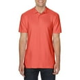 thumbnail image 2 of Gildan Softstyle Mens Short Sleeve Double Pique Polo Shirt, 2 of 3