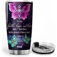 thumbnail image 3 of Faith Hope Love Tumbler Stainless Steel Christian Mugs For Women Butterfly Galaxy Christian Cross Inspirational Corinthians Catholic Bible Verse Mug For Christians Tumbler, 3 of 6