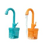 Kitchen Toy - Realistic Water Faucet Shape Play Set for Children | Replaceable Home Accessories for Indoor and Outdoor Play
