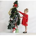 thumbnail image 5 of Actgleam Little Girls Long Sleeve Dress Christmas Formal Dresses,7Year, 5 of 10