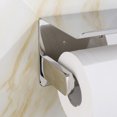 thumbnail image 3 of Colgador de pared para armario de baño, toallero impermeable de acero inoxidable antioxidante, 3 of 4
