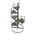 thumbnail image 4 of Plant Organizer, Multifunction Modern Style Plant Rack Flower Shelf Iron Frame Staircase Design Easy To Use  For Hall For Balcony For Bedroom, 4 of 8