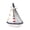 D, variant on wutoase Mini Resin Sailboat Model, Nautical Sailing Boat Decor with Shell & Starfish, Rustic Vintage Beach Ocean Ship Ornament for Home Office Bedroom