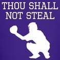 thumbnail image 3 of CafePress - Thou Shall Not Steal T Shirt - Dark T-Shirt Kids XS-XL, 3 of 4