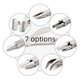 thumbnail image 1 of Guantes de juego para controlador de juegos móvil, material de fibra nano-plata con dedo táctil, guantes de pantalla táctil sin costuras, transpirables y antisudor de alta sensibilidad para juegos de, 1 of 1