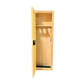 thumbnail image 2 of Hide-Away Recessed Oak Gun Safe with RFID Lock, 47"H x 16"W x 5"D, 2 of 5