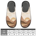 thumbnail image 5 of IAUYY Memory Foam House Slippers Suitable for Both Men and Women. Comfortable, Anti-Slip Plush Flat-Bottomed Slippers The Best Holiday Gift The Color Of The Soil, 5 of 9