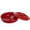 Red, variant on 8.25 in. Nessico Deep Divided Server with Lid, White - Pack of 12