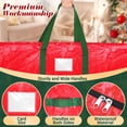 thumbnail image 4 of Bolsa de almacenamiento para árbol de Navidad BlessSeason de 7.5 pies con 2 bolsas, 4 of 7