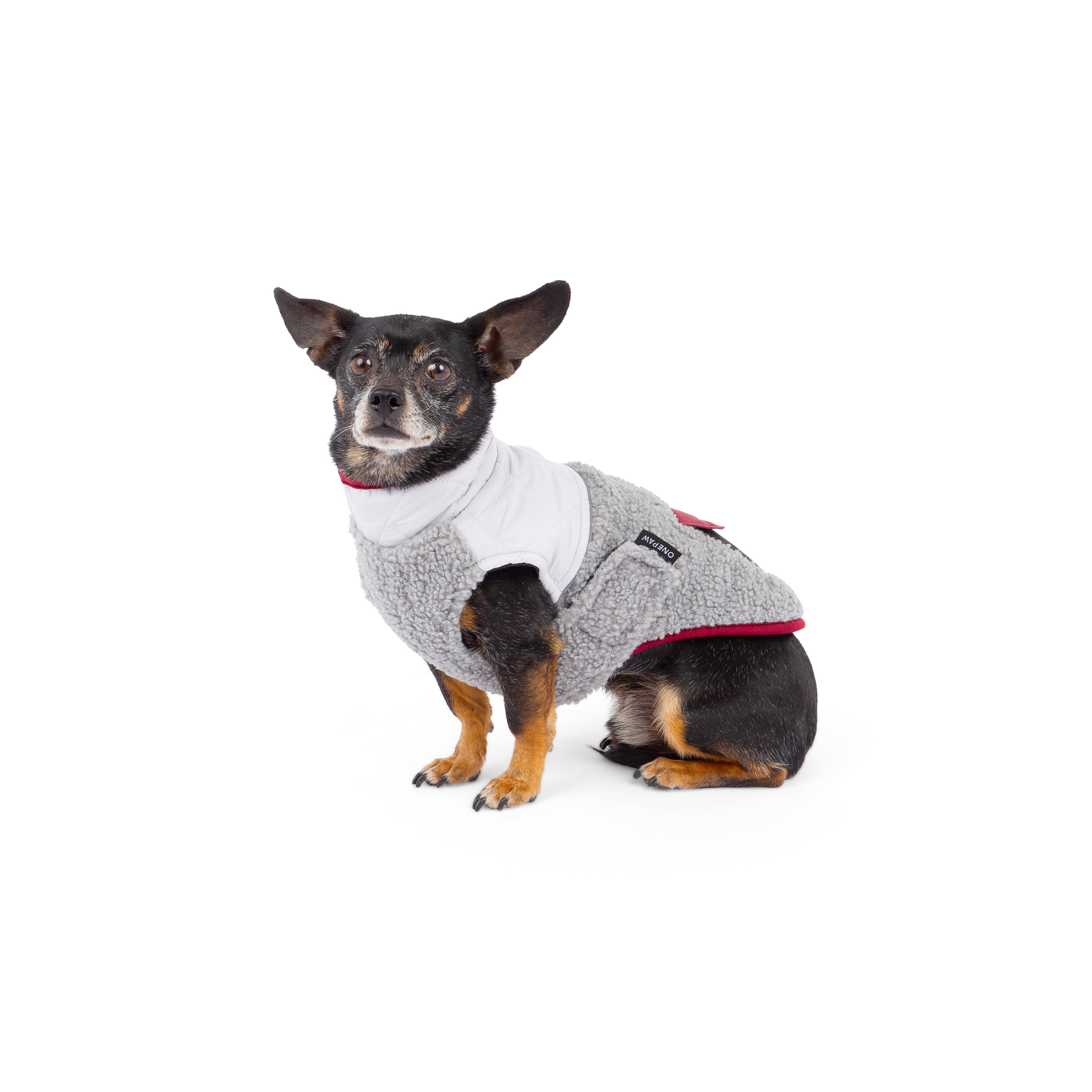 One Paw, Manteau pour Chien avec Distributeur de Sacs à Déjections