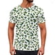 thumbnail image 2 of Ceisia Men's Slim Fit White & Green Speckled Camouflage Print Crew Neck Short Sleeve Casual T-Shirt Gifts, 2 of 9