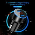Dolpphoneven Fast Car Charger USB Cigarette Lighter Socket 2Port For