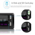 thumbnail image 2 of Car MP3 Player In-dash Wireless Stereo USB Wireless Radio in-dash Bluetooth-compatible Stereo Radio Radio Bluetooth-compatible Receiver with USB Charging Ports, 2 of 7