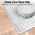 thumbnail image 6 of Oversize Silicone Pet Feeding Mat for Dogs and Cats, High-Lips Pet Placemat Non-Slip Waterproof Bowl Mats, Puppy Dish Tray Mat Suitable for Small Medium Large Pets, White, 6 of 8