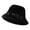 Black, variant on TOPTIE Fuzzy Bucket Hat for Women, Winter Warm Faux Fur Fluffy Bucket Hat, Fisherman Beanie-Beige