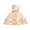 Beige, variant on NiSHUIHAN Toddler Girls Sleeveless Embroidery Princess Pageant Dresses Kids Wedding Bridesmaid Formal Ruffles Dresses Bowknot Birthday Party Flowers Gown Dress Beige 7-8 Years