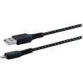 thumbnail image 6 of EcoSurvivor USB to Lightning Cable, Mesh Durable, 4ft, Black, 37597, 6 of 8
