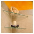thumbnail image 2 of 6" x 6" Triangle Glass Shelf - Shelf Only - Tempered - 3/8" Thick - Flat Polished Glass, 2 of 5