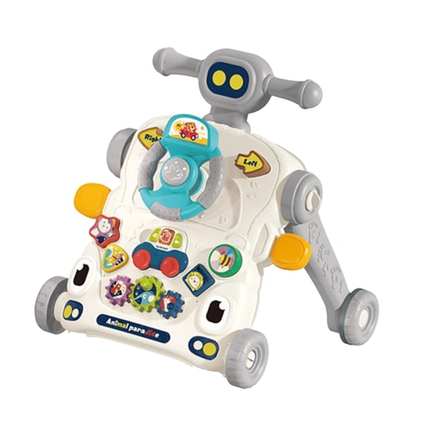 Andadores para bebés Strade Fareast Limited cochecito de bebé juguete de aprendizaje temprano 3 en 1 gris