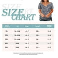 thumbnail image 2 of CASSIE LIZ Womens Tops Plus Size Summer Shirts Black Leopard V Neck Fashion Short Sleeve Tee Loose Fit Tunics Spring Blouses Casual Pullover XL 14W 16W, 2 of 4