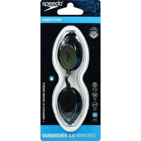 UPC: 0027556004504 | Speedo White and Multi-color Swimming Sport Goggles