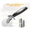 thumbnail image 4 of Pizza Cutter Wheel - Premium Kitchen Pizza Cutter - Super Sharp and Easy to Clean Pizza Slicer, Pizza Wheel, Cortador De Pizza, Black, 4 of 7