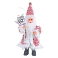 thumbnail image 1 of SIfdSeng Hanging Decorations Indoor Santa Figurines Standing Santa Statue Miniature Collection Hanging Santa Pendant for Christmas Tree Fireplace Tabletop Centerpieces Bedroom Decor for Men, 1 of 3