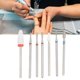 thumbnail image 5 of Cabezal De Pulido De Uñas, Brocas De Carburo De Tungsteno Para Uñas 7 Piezas Multifunción Ergonómicas Para Manicura, 5 of 7