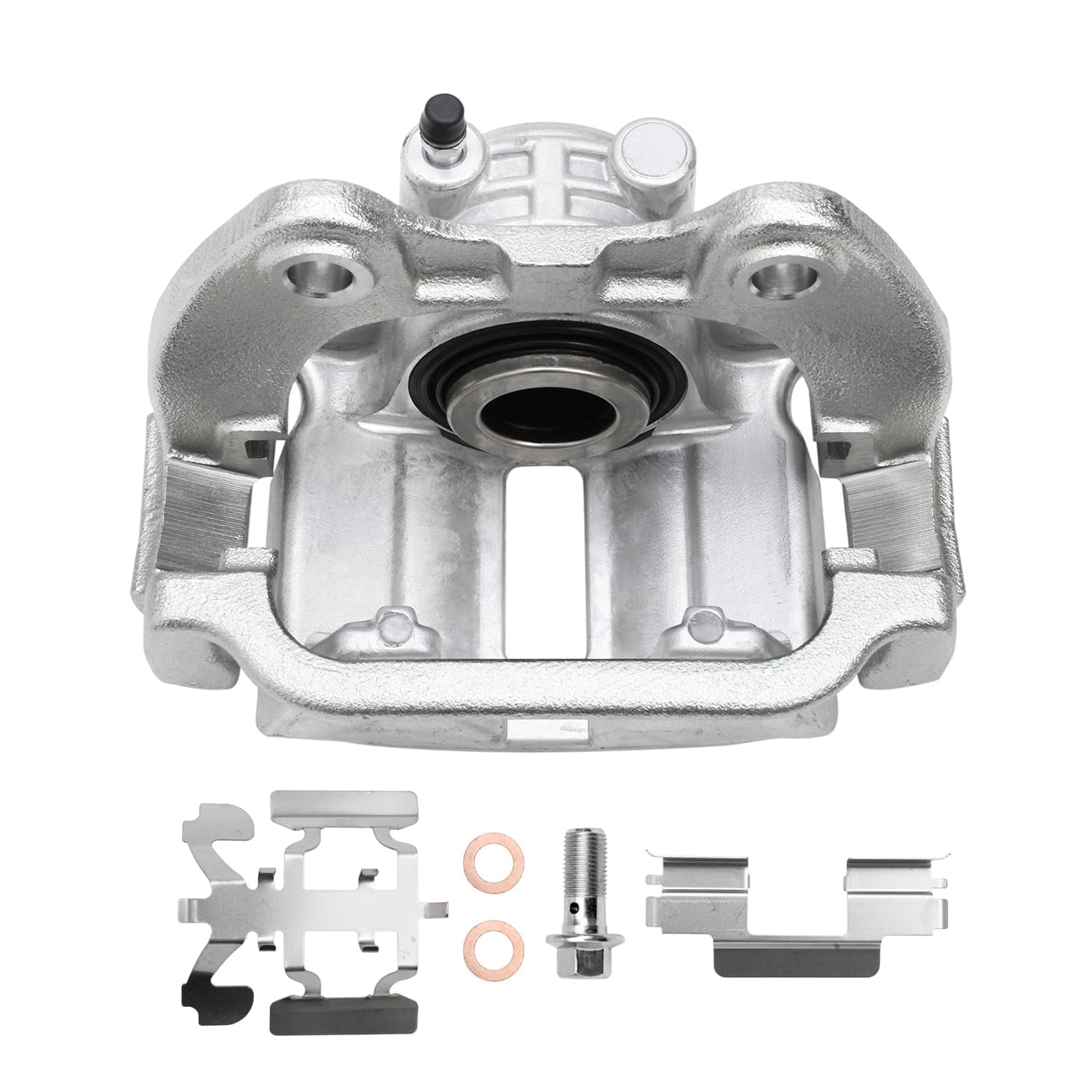 Detroit Axle - 4pc Brake Calipers for Chevy GMC Sierra Silverado Suburban 1500 Yukon Safari Tahoe Astro Disc Brake Calipers w/Brackets Front Rear Replacement