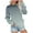 Mint Green, variant on Meichang Sweatshirts for Women 2023 Winter Long Sleeves Pullover Casual Crew Neck Tops Lightweight Gradient Print Sweatshirts