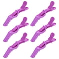 thumbnail image 1 of Hukapapa Clips de sección con diseño de doble bisagra y dientes anchos, color morado, 1 of 5