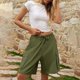 thumbnail image 1 of MKLEKYY Pantalones Cortos Holgados E Informales para Mujer, Cómodos, con Cinco Divisiones y Bolsillos Elásticos., 1 of 4