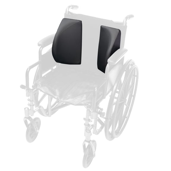 Lacura Lateral Support Assembly, Small, Foam Wing Padding, 1 Pack