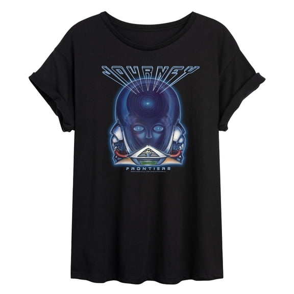 Journey - Frontiers - Juniors Oversized Graphic T-Shirt