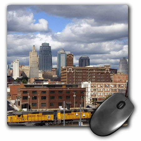3dRose Union Station at Kansas City, Missouri - US26 DFR0134 - David R. Frazier, Mouse Pad, 8 by 8 inches